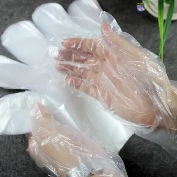 100pcs/lot One-off Food grade Plastic Gloves Restaurant BARBECUE Transparent Eco-friendly PE Gloves Kitchen Garden Accessories
100pcs/lot One-off Food grade Plastic Gloves Restaurant BARBECUE Transparent Eco-friendly PE Gloves Kitchen Garden Accessories