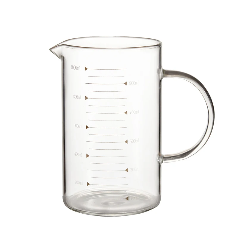 1000ML 500ml 350ml Glass Mug Tea Pitcher Milk Cup Glass Tea Pitcher Fair Mugs Teacup with Scale Microwave Oven Can be Used
1000ML 500ml 350ml Glass Mug Tea Pitcher Milk Cup Glass Tea Pitcher Fair Mugs Teacup with Scale Microwave Oven Can be Used