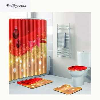 Free Shipping 4pcs Christmas Joyous Background Banyo Bathroom Carpet Toilet Bath Mat Set Pad Tapis Salle De Bain Alfombra Bano
Free Shipping 4pcs Christmas Joyous Background Banyo Bathroom Carpet Toilet Bath Mat Set Pad Tapis Salle De Bain Alfombra Bano
