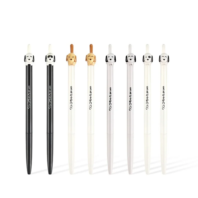 6 pcs Cute dog tail gel pen 0.5mm ballpoint Black color pens for writing signature Stationery Office School supplies A6506
6 pcs Cute dog tail gel pen 0.5mm ballpoint Black color pens for writing signature Stationery Office School supplies A6506