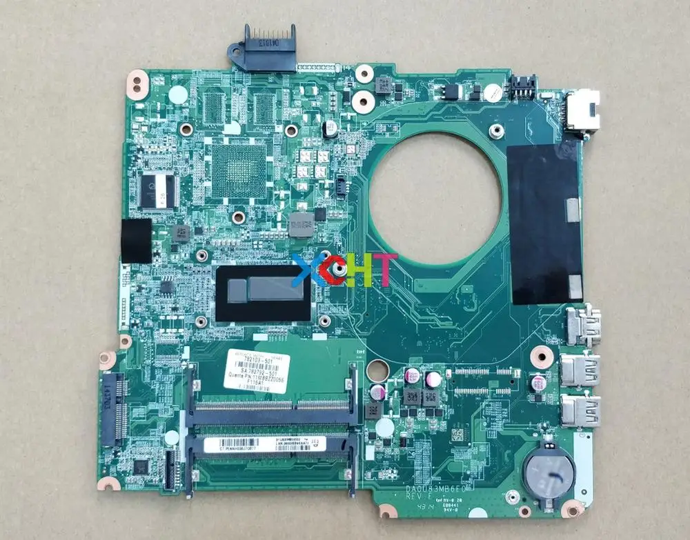 for HP 15-F010DX 782103-501 UMA i3-4010U DA0U83MB6E0 Laptop Motherboard Mainboard Tested
for HP 15-F010DX 782103-501 UMA i3-4010U DA0U83MB6E0 Laptop Motherboard Mainboard Tested