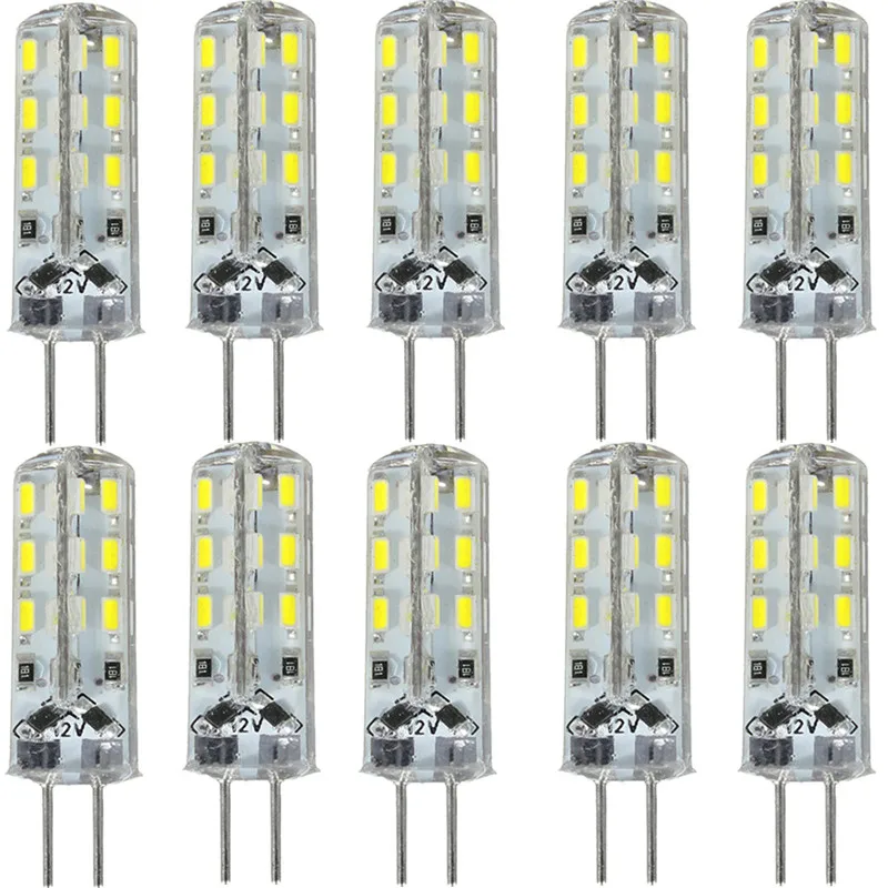 Smuxi 10Pcs G4 LED Lamp 3W Mini LED Bulb AC DC 12V SMD3014 Spotlight Chandelier Lighting Replace Halogen Lamps
Smuxi 10Pcs G4 LED Lamp 3W Mini LED Bulb AC DC 12V SMD3014 Spotlight Chandelier Lighting Replace Halogen Lamps