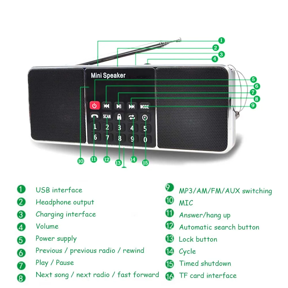 E0680-Portable Bluetooth Speaker-1
