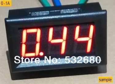 Mini 1A LED Precision AC current meter panel for light, household appliances, function test fixture,sample
Mini 1A LED Precision AC current meter panel for light, household appliances, function test fixture,sample