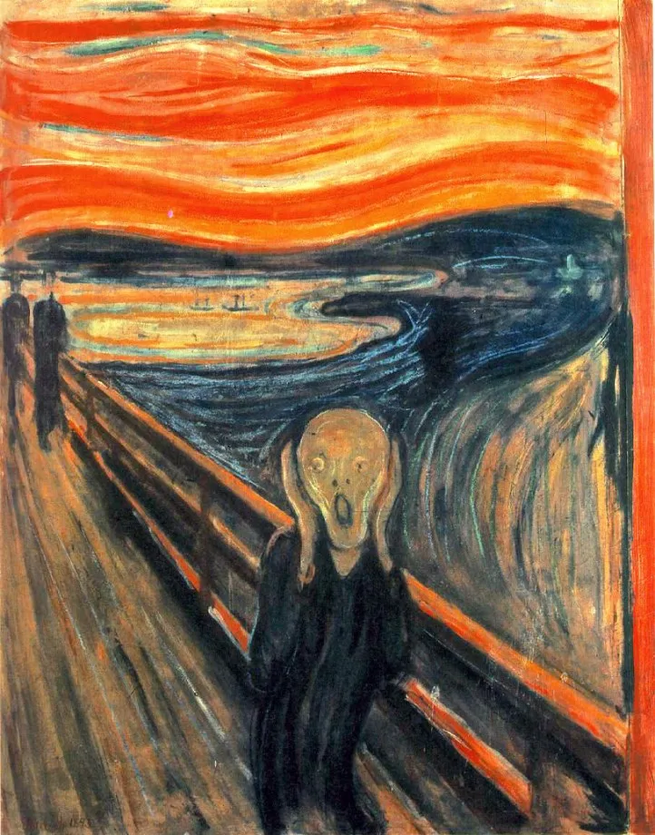 Oil Painting Reproduction on Linen Canvas,The Scream by Edvard Munch,Free DHL Shipping,100% handmade,abstract oil painting
Oil Painting Reproduction on Linen Canvas,The Scream by Edvard Munch,Free DHL Shipping,100% handmade,abstract oil painting