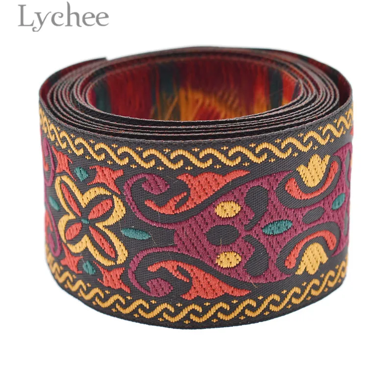 Lychee 2 Yards Ethnic Style Embroidery Lace Trim Butterfly Pattern Lace Ribbon DIY Sewing Material for Dress
Lychee 2 Yards Ethnic Style Embroidery Lace Trim Butterfly Pattern Lace Ribbon DIY Sewing Material for Dress