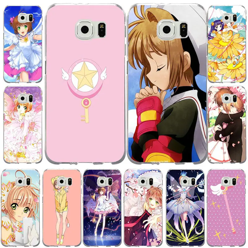 Sakura Card Captor Il Clow Soft Cell Phone Case for Samsung Galaxy S7 S6 S5 S4 S3 Edge S8 Plus Silicone Transparent Cover Fundas
Sakura Card Captor Il Clow Soft Cell Phone Case for Samsung Galaxy S7 S6 S5 S4 S3 Edge S8 Plus Silicone Transparent Cover Fundas