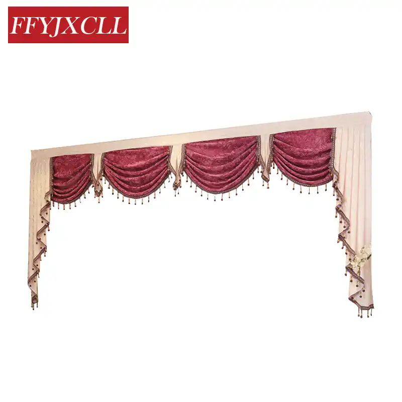 Custom Made New Pelmet Europe Luxury Valance Curtains For