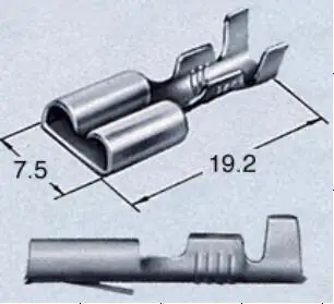 Instead of Female Crimp Terminals (pins) 16-22 AWG,0.5~1.2 mm2 copy 1500-0009 crimp terminal
Instead of Female Crimp Terminals (pins) 16-22 AWG,0.5~1.2 mm2 copy 1500-0009 crimp terminal