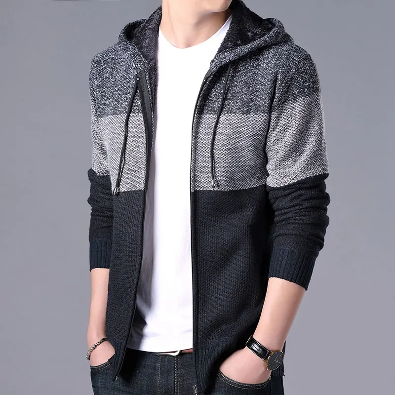 Autumn Winter Mens Sweaters Patchwork Knitted Cardigan Men Hoody Knitting Brand Clothing Man's Cardigan Masculino Sweatercoats
Autumn Winter Mens Sweaters Patchwork Knitted Cardigan Men Hoody Knitting Brand Clothing Man's Cardigan Masculino Sweatercoats