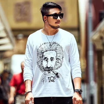 2019 tide brand Large size Men's T-shirt Autumn White long-sleeved T-shirt Men's Character Printed Hip Hop top Size 7XL
2019 tide brand Large size Men's T-shirt Autumn White long-sleeved T-shirt Men's Character Printed Hip Hop top Size 7XL