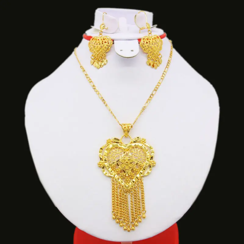 Adixyn New Ethiopian Wedding/Party Jewelry Sets Gold Color Necklace/Pendant/Earring Jewelry Habesha African Women Gifts
Adixyn New Ethiopian Wedding/Party Jewelry Sets Gold Color Necklace/Pendant/Earring Jewelry Habesha African Women Gifts