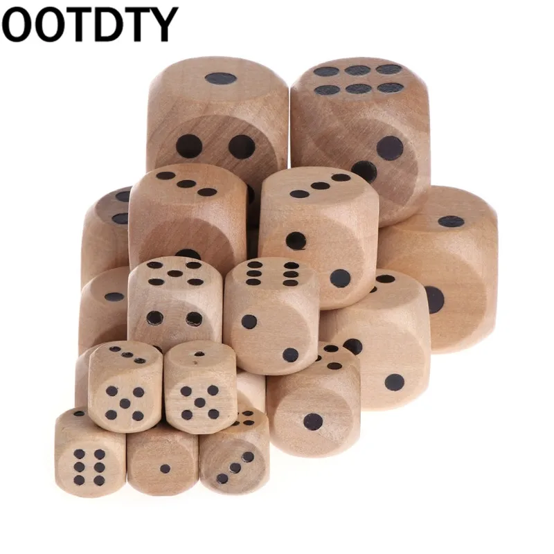 6 Sided Wood Dice Mahjong Party Number Or Point Round Coener Kid Toys Game 5pcs/set
6 Sided Wood Dice Mahjong Party Number Or Point Round Coener Kid Toys Game 5pcs/set