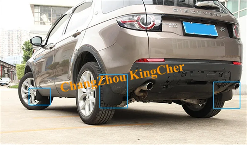 High quality ABS Mudguard Mud Flaps Splash Guard Fender mudguards Suitable FOR Land Rover new Discovery sport 2015 2016
High quality ABS Mudguard Mud Flaps Splash Guard Fender mudguards Suitable FOR Land Rover new Discovery sport 2015 2016