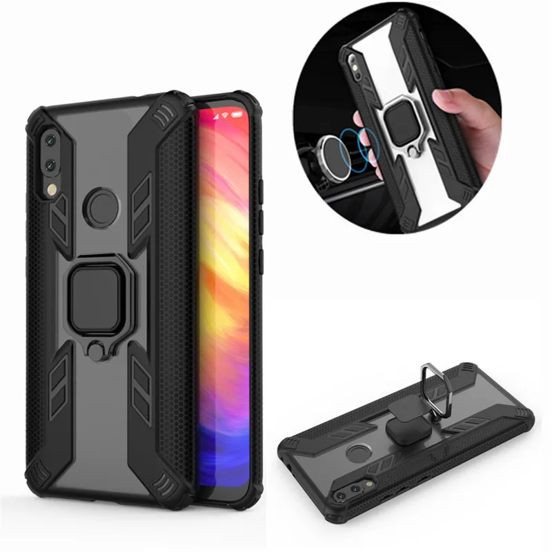For Xiaomi Redmi Note 7 / Note 7 Pro Case Transparent Clear Armor Back Cover for Redmi 7 Silicone Car Holder Ring Case
For Xiaomi Redmi Note 7 / Note 7 Pro Case Transparent Clear Armor Back Cover for Redmi 7 Silicone Car Holder Ring Case