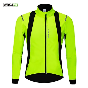 WOSAWE Fleece Thermal Cycling Jacket Winter Warm Up MTB Bike Jerseys Reflective Bicycle Windproof Windbreaker Coat
WOSAWE Fleece Thermal Cycling Jacket Winter Warm Up MTB Bike Jerseys Reflective Bicycle Windproof Windbreaker Coat