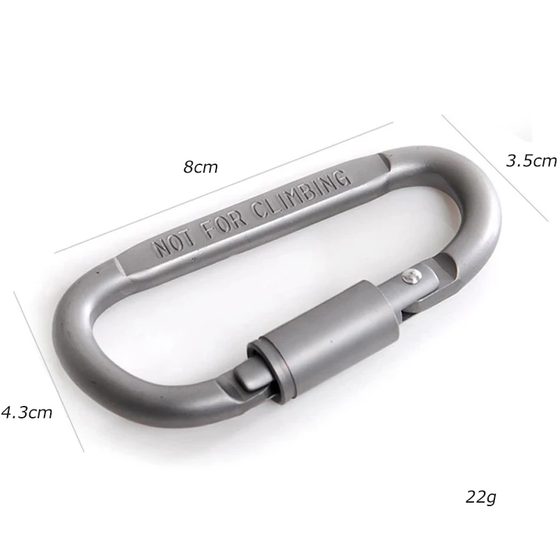 5 pcs 8cm Outdoor Camping Aluminum Carabiner Multifunction Snap Clip Lock Hook Keychain Retractable Spring Carabiner
5 pcs 8cm Outdoor Camping Aluminum Carabiner Multifunction Snap Clip Lock Hook Keychain Retractable Spring Carabiner