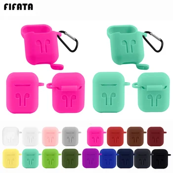 FIFATA TPU Silicone Cover Case Bluetooth Wireless Earphone Protector For Apple AirPods Protective For Apple Airpods Charging Box
FIFATA TPU Silicone Cover Case Bluetooth Wireless Earphone Protector For Apple AirPods Protective For Apple Airpods Charging Box
