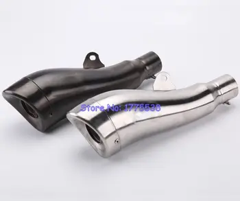 PHULEOVEO 51mm Inlet Stainelss Steel Motorcycle Exhaust Muffler With DB Killer For CB400 600 CBR600 1000 YZF FZ400 Z750 YZF600
PHULEOVEO 51mm Inlet Stainelss Steel Motorcycle Exhaust Muffler With DB Killer For CB400 600 CBR600 1000 YZF FZ400 Z750 YZF600