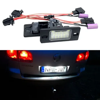 LED License Number Plate Light for VW Touareg Passat B5.5 Golf 4 Golf 5 Tiguan Porsche Cayenne 2pcs Canbus Tail Lamps
LED License Number Plate Light for VW Touareg Passat B5.5 Golf 4 Golf 5 Tiguan Porsche Cayenne 2pcs Canbus Tail Lamps
