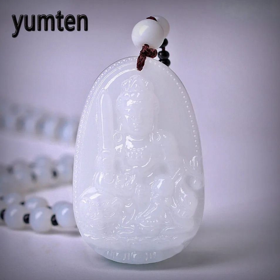 White Jade Eight Patron Buddha Pendant Long Necklace Male and Female Birthstone Buddhism Jewelry Peace of Mind and Healing Gems
White Jade Eight Patron Buddha Pendant Long Necklace Male and Female Birthstone Buddhism Jewelry Peace of Mind and Healing Gems