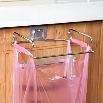 Stainless Steel Hanging Garbage Trash Bag Holder Storage Hanger Rack Door Cupboard Kitchen Tool
Stainless Steel Hanging Garbage Trash Bag Holder Storage Hanger Rack Door Cupboard Kitchen Tool