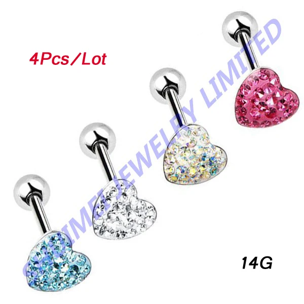 Heart Fancy Epoxy Coated Ferido Gem Ball Tongue Tounge Ring - Gems CAN'T fall out! Piercing Body Jewelry
Heart Fancy Epoxy Coated Ferido Gem Ball Tongue Tounge Ring - Gems CAN'T fall out! Piercing Body Jewelry