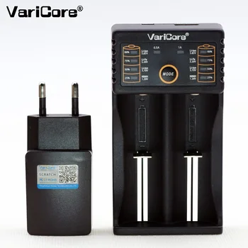 VariCore V20i 18650 charger 1.2V 3.7V 3.2V 3.85V AA / AAA 18350 26650 10440 14500 16340 25500 NiMH lithium battery charger+5V 2A
VariCore V20i 18650 charger 1.2V 3.7V 3.2V 3.85V AA / AAA 18350 26650 10440 14500 16340 25500 NiMH lithium battery charger+5V 2A