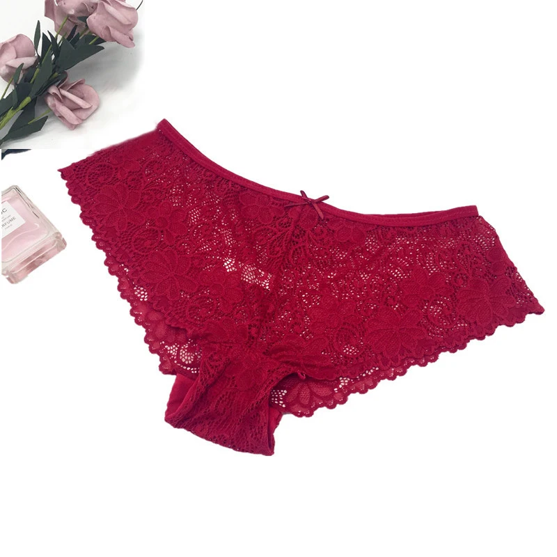 2019 New Big Size Sexy Lace Panties Women's Underwear Transparent Sheer Lace Briefs Knickers Women's Pants Plus Big Size XL XXL
2019 New Big Size Sexy Lace Panties Women's Underwear Transparent Sheer Lace Briefs Knickers Women's Pants Plus Big Size XL XXL