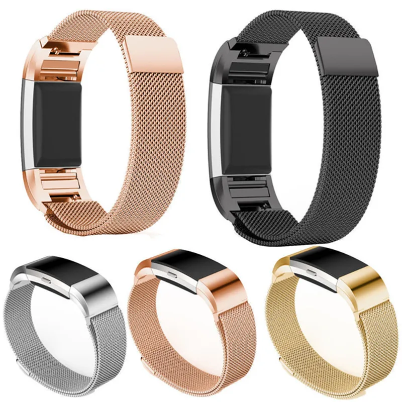 Milanese Magnet Strap for Fitbit Charge 2 Watch Band Metal Bracelet for Charge 3 New Replacement Fitness Sport Watch Bands
Milanese Magnet Strap for Fitbit Charge 2 Watch Band Metal Bracelet for Charge 3 New Replacement Fitness Sport Watch Bands
