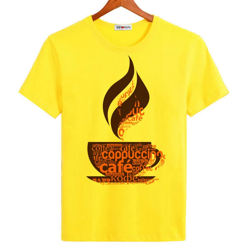 Футболка мужская с надписью «A cup of coffee», элегантная брендовая Удобная Модальная рубашка с оригинальным принтом, лето
Футболка мужская с надписью «A cup of coffee», элегантная брендовая Удобная Модальная рубашка с оригинальным принтом, лето