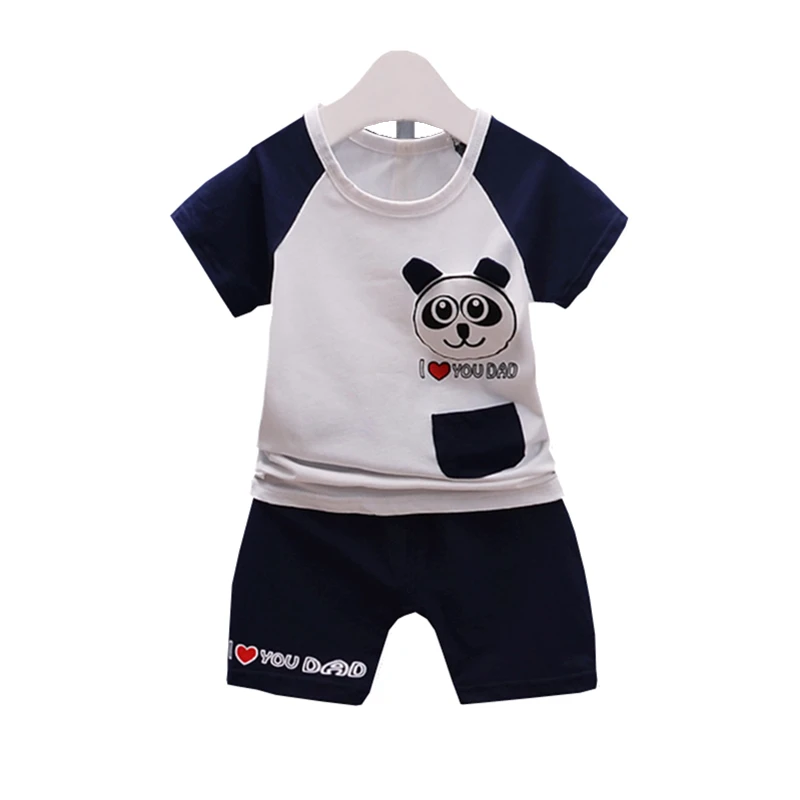 Summer Kids Outfit Infant Cartoon Bear T-shirt Shorts 2Pcs/Sets Fashion Children Boys Girl Clothing Sets Baby Cotton Tracksuits
Summer Kids Outfit Infant Cartoon Bear T-shirt Shorts 2Pcs/Sets Fashion Children Boys Girl Clothing Sets Baby Cotton Tracksuits