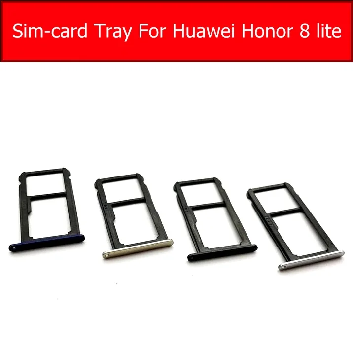 SIM & Memory Card Tray Adapter For Huawei Honor 8 Lite/p8 lite 2017/p9 PRA LA1/LX1/AL00/AL00X/TL10/L09/L19 Micro SD Card Slot
SIM & Memory Card Tray Adapter For Huawei Honor 8 Lite/p8 lite 2017/p9 PRA LA1/LX1/AL00/AL00X/TL10/L09/L19 Micro SD Card Slot
