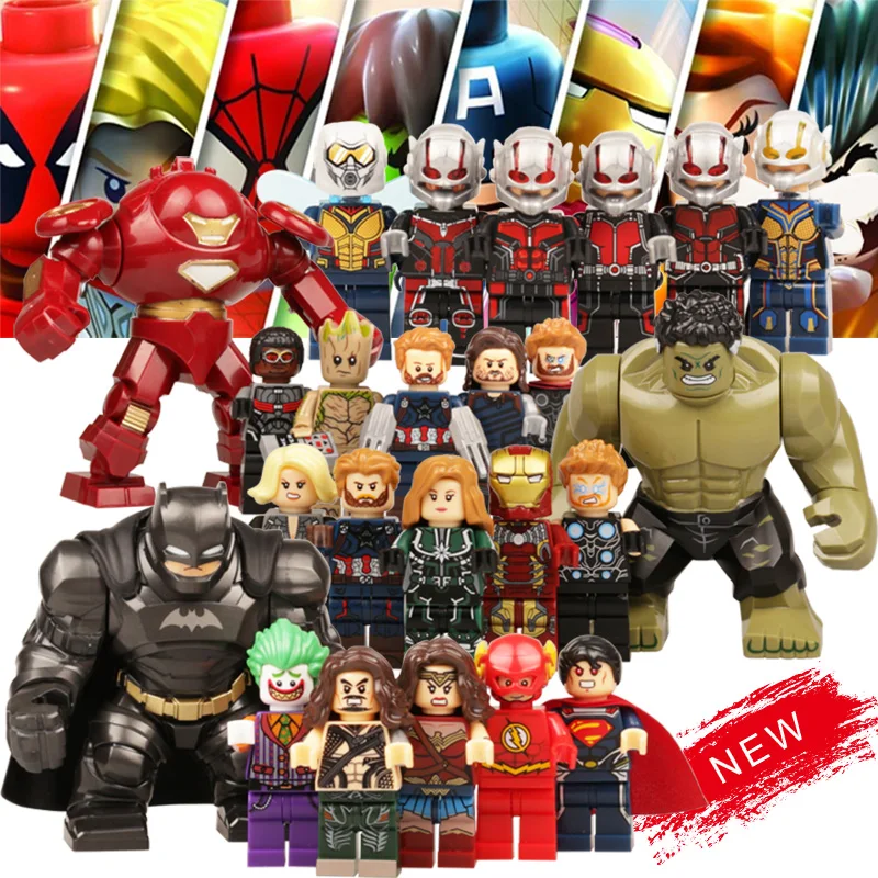 Avenger Super Heroes Action Figure Building Block LegoINGlys Captain Marvel DC Hulk Thanos Iron Man Batmen Aquaman Toys For Kid
Avenger Super Heroes Action Figure Building Block LegoINGlys Captain Marvel DC Hulk Thanos Iron Man Batmen Aquaman Toys For Kid