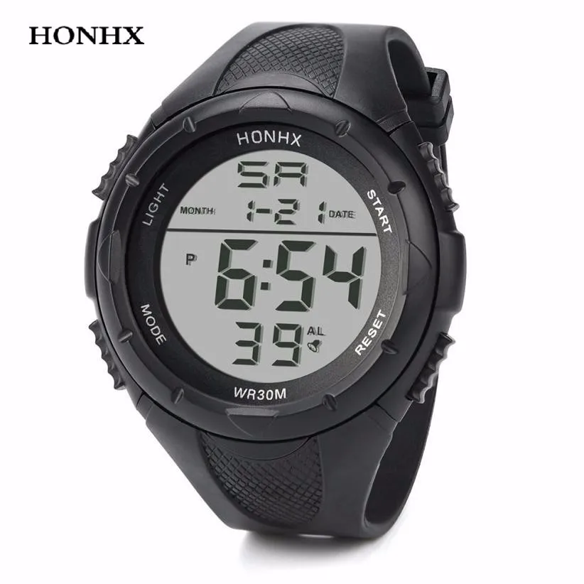 HONHX Fashion Men Watch LED Digital Sport Watch waterproof Men Silicone Military Army Quartz Wristwatch Relogio Masculino #13
HONHX Fashion Men Watch LED Digital Sport Watch waterproof Men Silicone Military Army Quartz Wristwatch Relogio Masculino #13