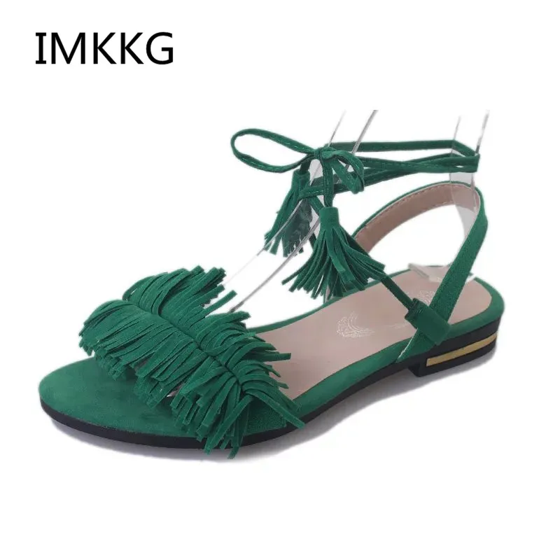 Shoes Woman Flock Gladiator Sandals Women Summer Lace Up Sandals Fringe Summer Beach Women Sandals V049
Shoes Woman Flock Gladiator Sandals Women Summer Lace Up Sandals Fringe Summer Beach Women Sandals V049