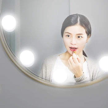 10W Makeup Mirror Vanity LED Light Bulbs Kit for Dressing Table with Dimmer Power Supply Plug in, Linkable, Mirror Not Included
10W Makeup Mirror Vanity LED Light Bulbs Kit for Dressing Table with Dimmer Power Supply Plug in, Linkable, Mirror Not Included
