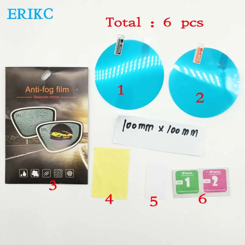 2 Pieces Car Rainproof Anti Fog Film Protective Rearview Mirror Clear Foil Auto Anti Mist Window Film
2 Pieces Car Rainproof Anti Fog Film Protective Rearview Mirror Clear Foil Auto Anti Mist Window Film