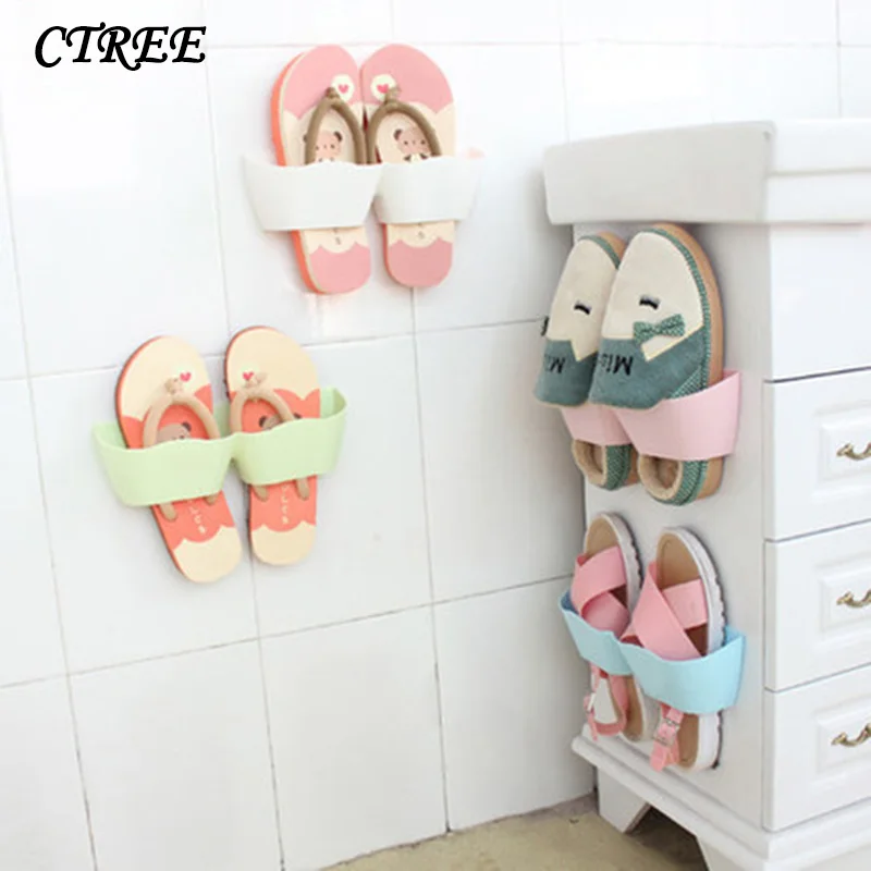 CTREE Living Room Flip Flop Shoe Rack Bathroom Strong Paste Hanging Wall Shoe Rack Wall Storage Rack Vertical Space Saving C436
CTREE Living Room Flip Flop Shoe Rack Bathroom Strong Paste Hanging Wall Shoe Rack Wall Storage Rack Vertical Space Saving C436