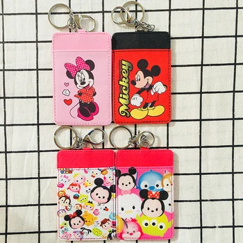 IVYYE 1PCS Mickey Minnie Fashion Anime Card Holder PU Cartoon Credit Bags Coin Bus Cards Key chain Girls Gifts New
IVYYE 1PCS Mickey Minnie Fashion Anime Card Holder PU Cartoon Credit Bags Coin Bus Cards Key chain Girls Gifts New