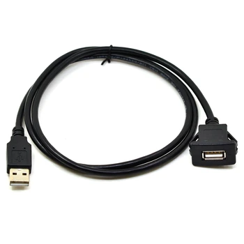 3FT Square Single Port USB 2.0 A Male to Female Flush mounted Socket Extension Panel Cable for Car Motorcycle Dashboard 1m
3FT Square Single Port USB 2.0 A Male to Female Flush mounted Socket Extension Panel Cable for Car Motorcycle Dashboard 1m