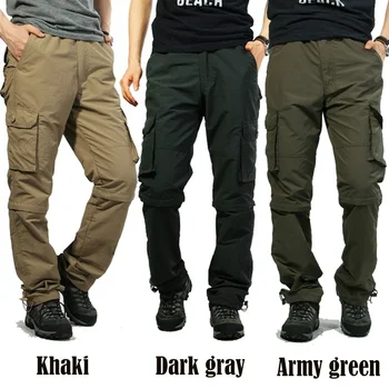 Outdoor Men's Quick-drying Casual Pants Solid Color Multi-bag Loose Removable Trousers Army Pant Camouflage Leggings
Outdoor Men's Quick-drying Casual Pants Solid Color Multi-bag Loose Removable Trousers Army Pant Camouflage Leggings