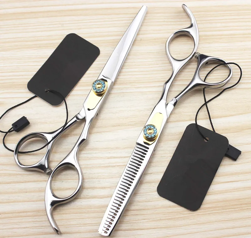 New Top grade professional 6.0 inch Japan 440c 9cr13 gem thinning shears cutting barber hair scissors set hairdressing scissors
New Top grade professional 6.0 inch Japan 440c 9cr13 gem thinning shears cutting barber hair scissors set hairdressing scissors