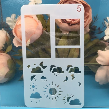 A6 Paint Draw Model 5 DIY Craft Layering Stencils Wall Scrapbook Stamp Embossing Album Decorative Card Template
A6 Paint Draw Model 5 DIY Craft Layering Stencils Wall Scrapbook Stamp Embossing Album Decorative Card Template