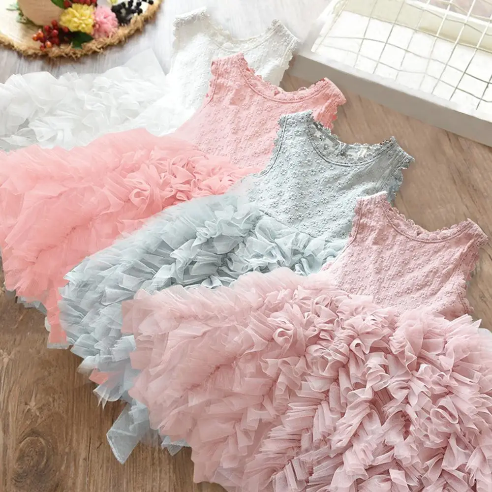 2019 Summer Toddler Girl Dresses Kids Lace Flower Ball Gown Children Girls Fluffy Cake Smash Dress Princess Party Clothing
2019 Summer Toddler Girl Dresses Kids Lace Flower Ball Gown Children Girls Fluffy Cake Smash Dress Princess Party Clothing