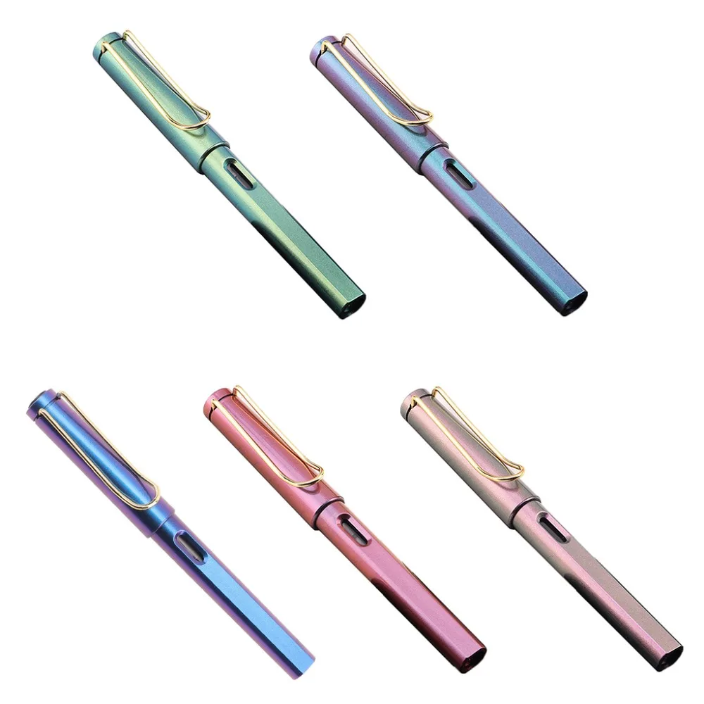 Fashion Gradient Fountain Pen Business Student 0.38 mm Extra Fine Nib Calligraphy Office Supply Writing Tool
Fashion Gradient Fountain Pen Business Student 0.38 mm Extra Fine Nib Calligraphy Office Supply Writing Tool