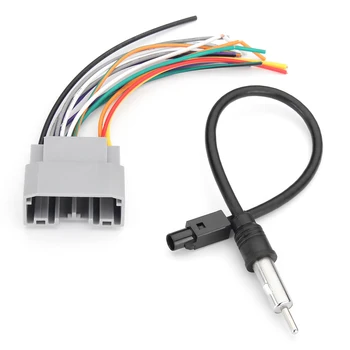 Car Stereo Wiring Harness Adapter Antenna for Chrysler for Dodge /Jeep for VW 2007-2011 CR04B
Car Stereo Wiring Harness Adapter Antenna for Chrysler for Dodge /Jeep for VW 2007-2011 CR04B