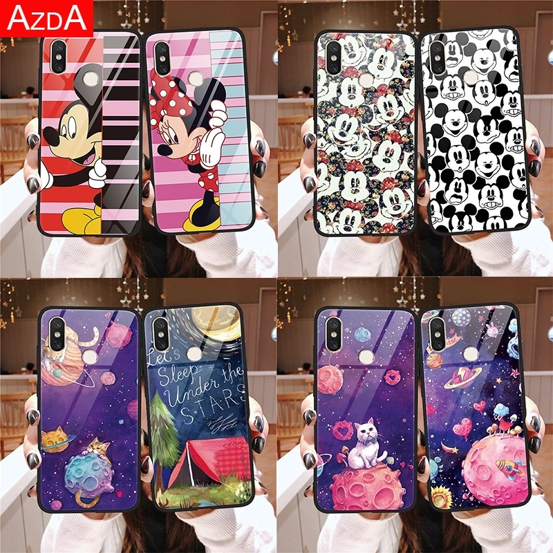 Cartoon Tempered Glass Cover For Xiaomi Redmi S2 Note 5 6 Pro 5 Plus Mi A2 6X 5S 6 8 SE Lite Explorer Mix 2 2s Luxury TPU Case
Cartoon Tempered Glass Cover For Xiaomi Redmi S2 Note 5 6 Pro 5 Plus Mi A2 6X 5S 6 8 SE Lite Explorer Mix 2 2s Luxury TPU Case