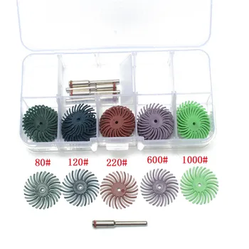 30pc 1inch Radial Bristle Disc Brush 5 Grits + 5 Mandrel Rotary Adapter + 1 Box New Arrival
30pc 1inch Radial Bristle Disc Brush 5 Grits + 5 Mandrel Rotary Adapter + 1 Box New Arrival