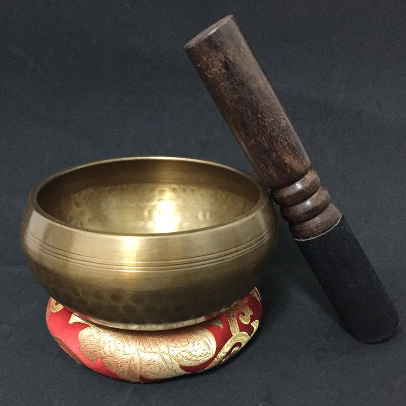 Nepal Himalayan Hand Hammerd Tibet Singing Bowl Brass Yoga Meditation Sound Healing Tibetan Bowls with Stick
Nepal Himalayan Hand Hammerd Tibet Singing Bowl Brass Yoga Meditation Sound Healing Tibetan Bowls with Stick